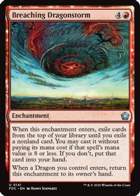 Breaching Dragonstorm -  (FDC-141) - Commander: Foundations