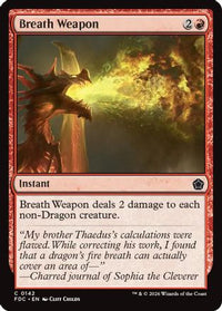 Breath Weapon -  (FDC-142) - Commander: Foundations