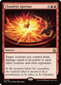 Chandra's Ignition -  (FDC-145) - Commander: Foundations