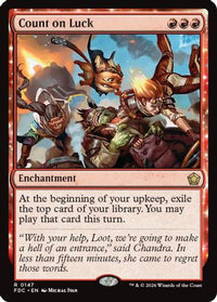 Count on Luck -  (FDC-147) - Commander: Foundations