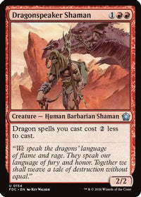 Dragonspeaker Shaman -  (FDC-154) - Commander: Foundations