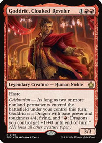 Goddric, Cloaked Reveler -  (FDC-158) - Commander: Foundations