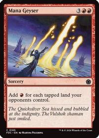Mana Geyser -  (FDC-165) - Commander: Foundations
