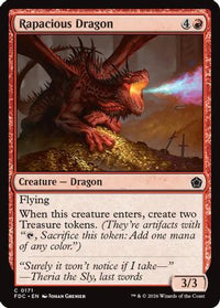 Rapacious Dragon -  (FDC-171) - Commander: Foundations