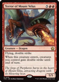 Terror of Mount Velus -  (FDC-179) - Commander: Foundations