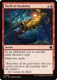 Thrill of Possibility -  (FDC-180) - Commander: Foundations
