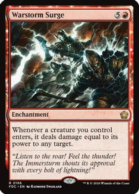 Warstorm Surge -  (FDC-186) - Commander: Foundations