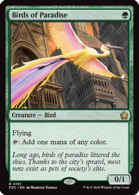 Birds of Paradise -  (FDC-191) - Commander: Foundations