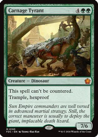 Carnage Tyrant -  (FDC-193) - Commander: Foundations