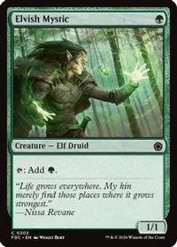 Elvish Mystic -  (FDC-202) - Commander: Foundations