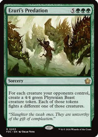Ezuri's Predation -  (FDC-203) - Commander: Foundations
