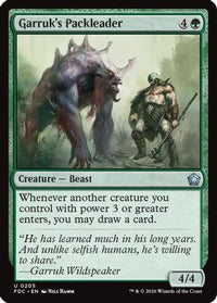 Garruk's Packleader -  (FDC-205) - Commander: Foundations
