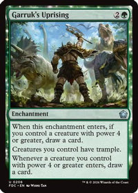 Garruk's Uprising -  (FDC-206) - Commander: Foundations