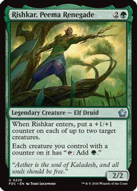 Rishkar, Peema Renegade -  (FDC-225) - Commander: Foundations
