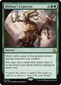 Rishkar's Expertise -  (FDC-226) - Commander: Foundations