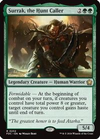 Surrak, the Hunt Caller -  (FDC-232) - Commander: Foundations