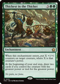 Thickest in the Thicket -  (FDC-236) - Commander: Foundations