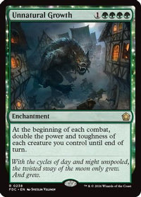 Unnatural Growth -  (FDC-238) - Commander: Foundations