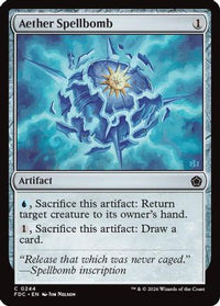 Aether Spellbomb -  (FDC-244) - Commander: Foundations