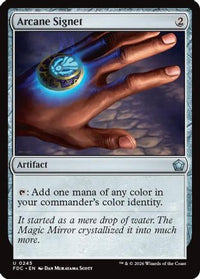 Arcane Signet (0245) -  (FDC-245) - Commander: Foundations