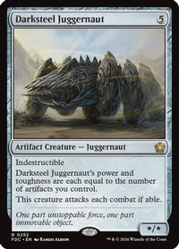 Darksteel Juggernaut -  (FDC-252) - Commander: Foundations