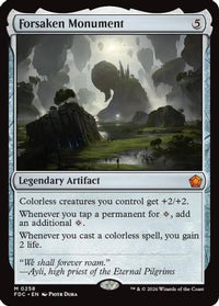 Forsaken Monument -  (FDC-258) - Commander: Foundations