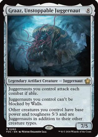 Graaz, Unstoppable Juggernaut -  (FDC-260) - Commander: Foundations