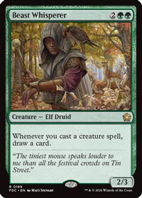Beast Whisperer -  (FDC-189) - Commander: Foundations