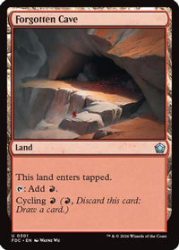 Forgotten Cave -  (FDC-301) - Commander: Foundations