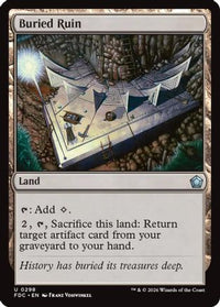 Buried Ruin -  (FDC-298) - Commander: Foundations