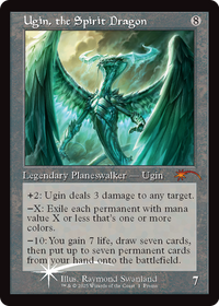 Ugin, the Spirit Dragon (Retro Frame) -  Foil (MFP-001) - Secret Lair Drop Series