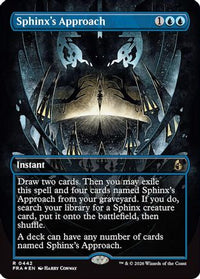 Sphinx's Approach (Borderless) -  Foil (FRA-442) - Reality Fracture