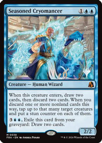Seasoned Cryomancer -  Foil (PPFRA-038) - Promo Pack: Reality Fracture