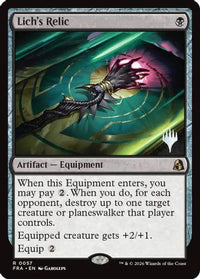 Lich's Relic -  (PPFRA-057) - Promo Pack: Reality Fracture
