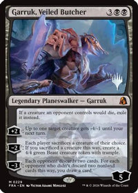 Garruk, Veiled Butcher -  (PPFRA-229) - Promo Pack: Reality Fracture