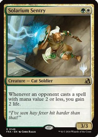 Solarium Sentry -  Foil (PPFRA-148) - Promo Pack: Reality Fracture