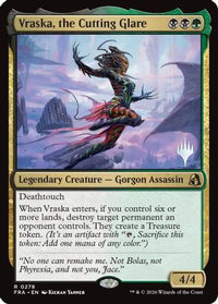 Vraska, the Cutting Glare -  (PPFRA-278) - Promo Pack: Reality Fracture