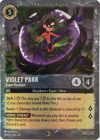 Violet Parr - Super Resilient (19) Holofoil - Disney Lorcana Promo Cards