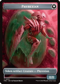 Phyrexian // Incubator Double-Sided Token -  (FRC-13 // 13) - Commander: Reality Fracture
