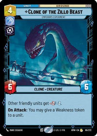 Clone of the Zillo Beast - Emperor's Experiment (65/272) - Homeworlds