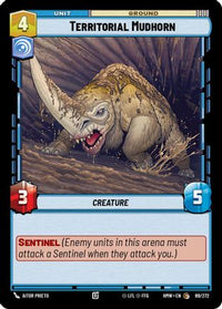Territorial Mudhorn (89/272) - Homeworlds