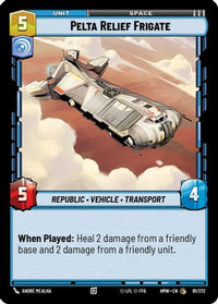 Pelta Relief Frigate (91/272) - Homeworlds