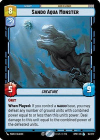 Sando Aqua Monster (94/272) - Homeworlds