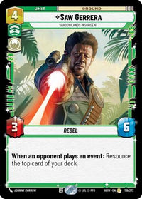 Saw Gerrera - Shadowlands Insurgent (119/272) - Homeworlds