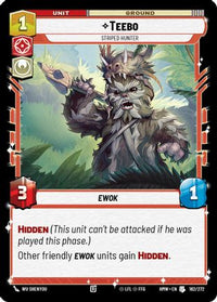 Teebo - Striped Hunter (162/272) - Homeworlds