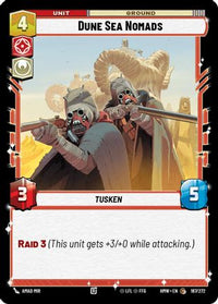 Dune Sea Nomads (167/272) - Homeworlds