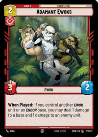 Adamant Ewoks (177/272) - Homeworlds