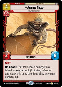 Arena Nexu - Starved for Prey (182/272) - Homeworlds