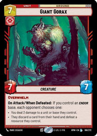 Giant Gorax (188/272) - Homeworlds