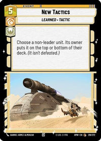 New Tactics (218/272) - Homeworlds